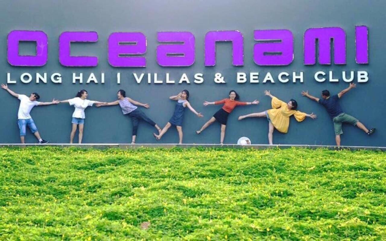 Okinawa Villas And Beach Club - Oceanami Resort Long Hai Exteriör bild