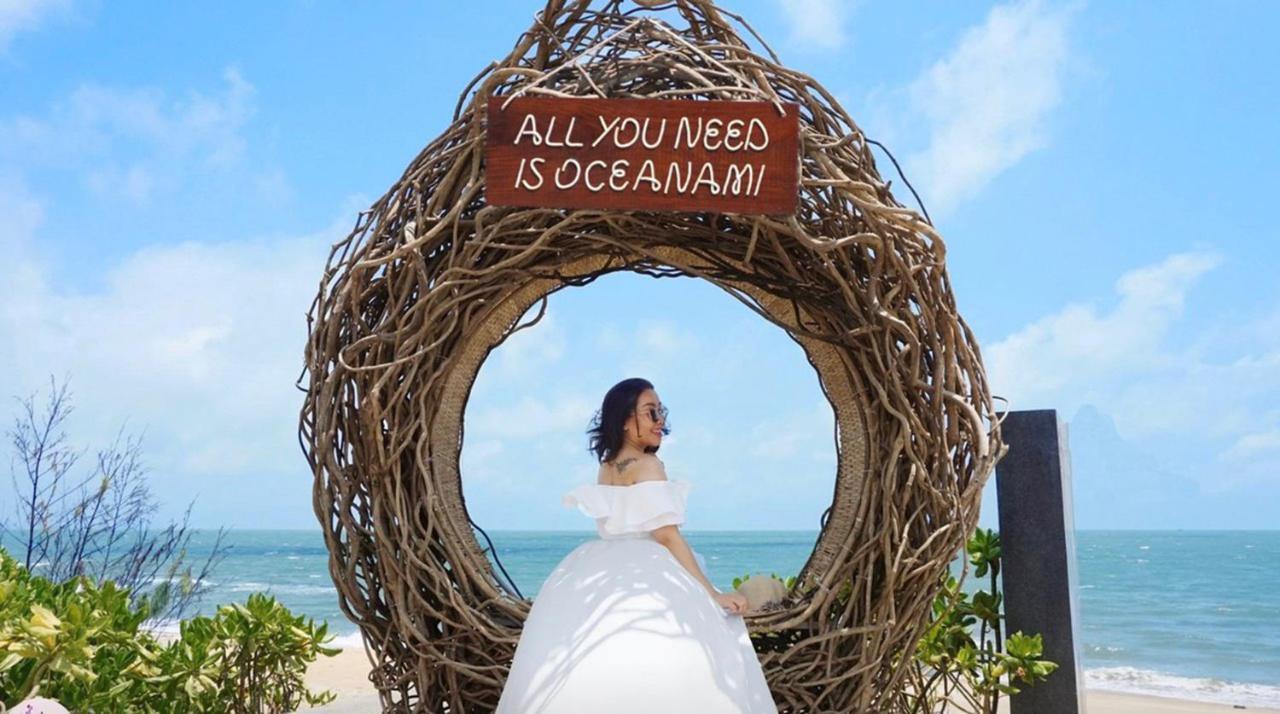 Okinawa Villas And Beach Club - Oceanami Resort Long Hai Exteriör bild