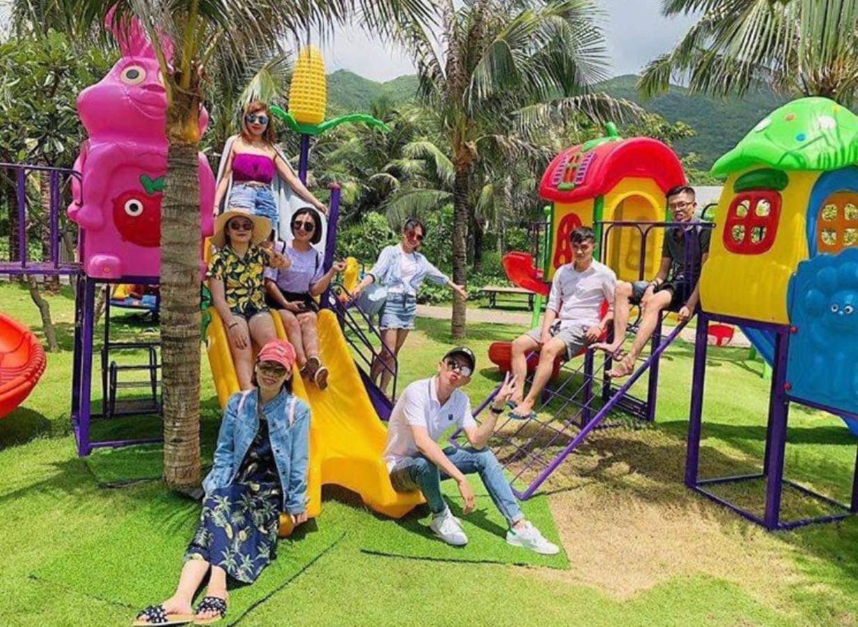 Okinawa Villas And Beach Club - Oceanami Resort Long Hai Exteriör bild